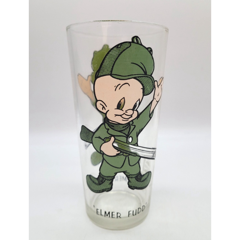 Vintage Elmer Fudd Cooler Tumbler Pepsi 1973 Collectors Glass